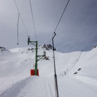Schlepplift Lona 2, April 2018