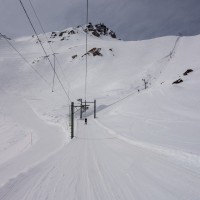 Schlepplift Lona 2, April 2018