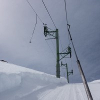 Schlepplift Lona 2, April 2018