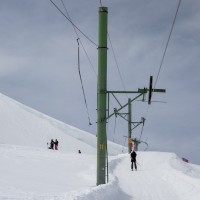 Schlepplift Lona 2, April 2018