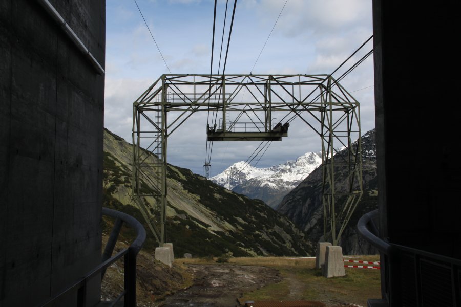 Luftseilbahn Handegg-Gerstenegg, Oktober 2010