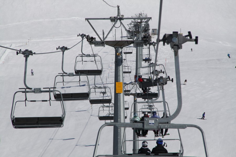 Sesselbahn First-Oberjoch, März 2011