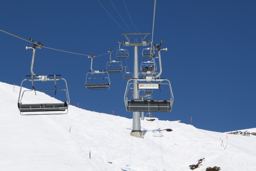 Sesselbahn Unterläger-Schreckfeld, März 2011