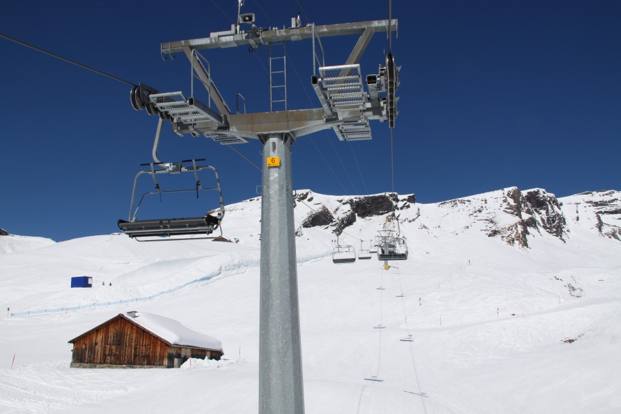 Sesselbahn Unterläger-Schreckfeld, März 2011