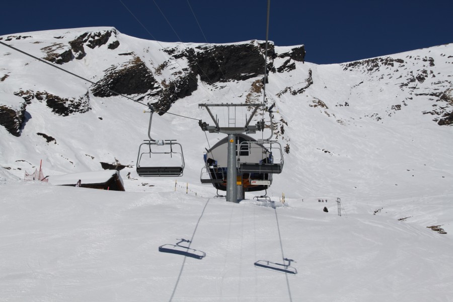 Sesselbahn Unterläger-Schreckfeld, März 2011