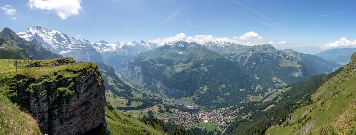 Panorama vom Männlichen, Juli 2018