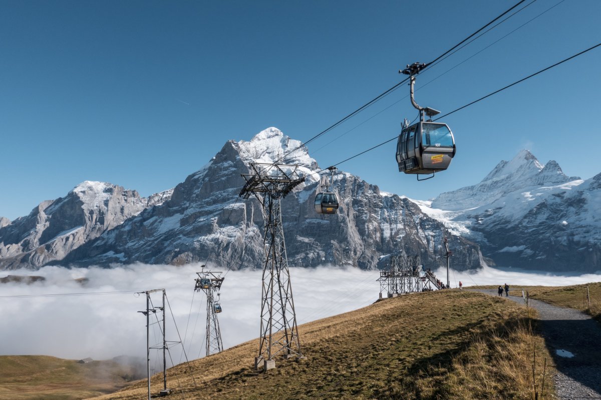 Kabinenbahn Grindel-First, Oktober 2021