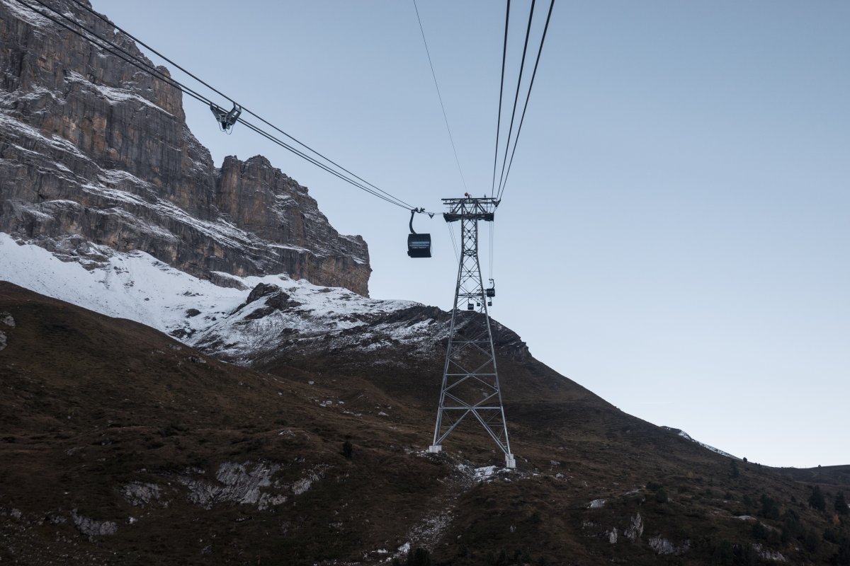 Kabinenbahn Grindelwald-Eigergletscher, Oktober 2021