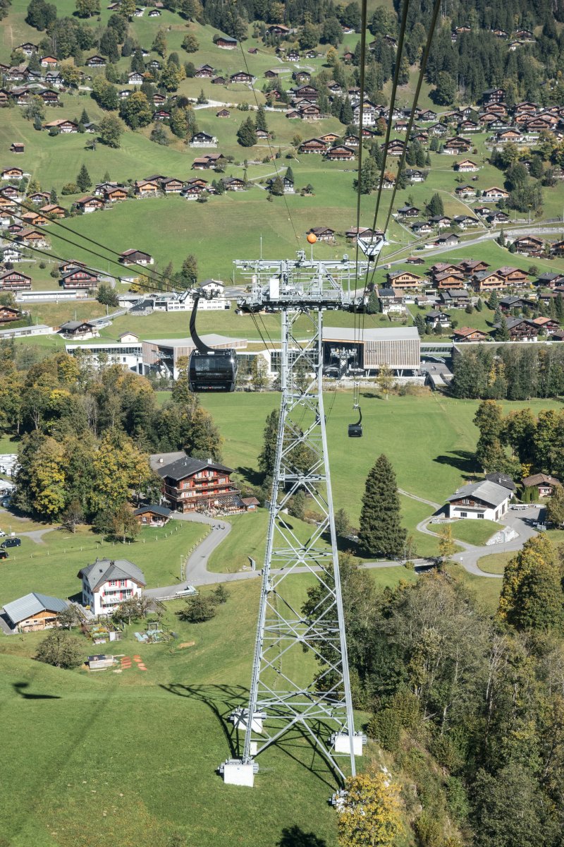 Kabinenbahn Grindelwald-Eigergletscher, Oktober 2021