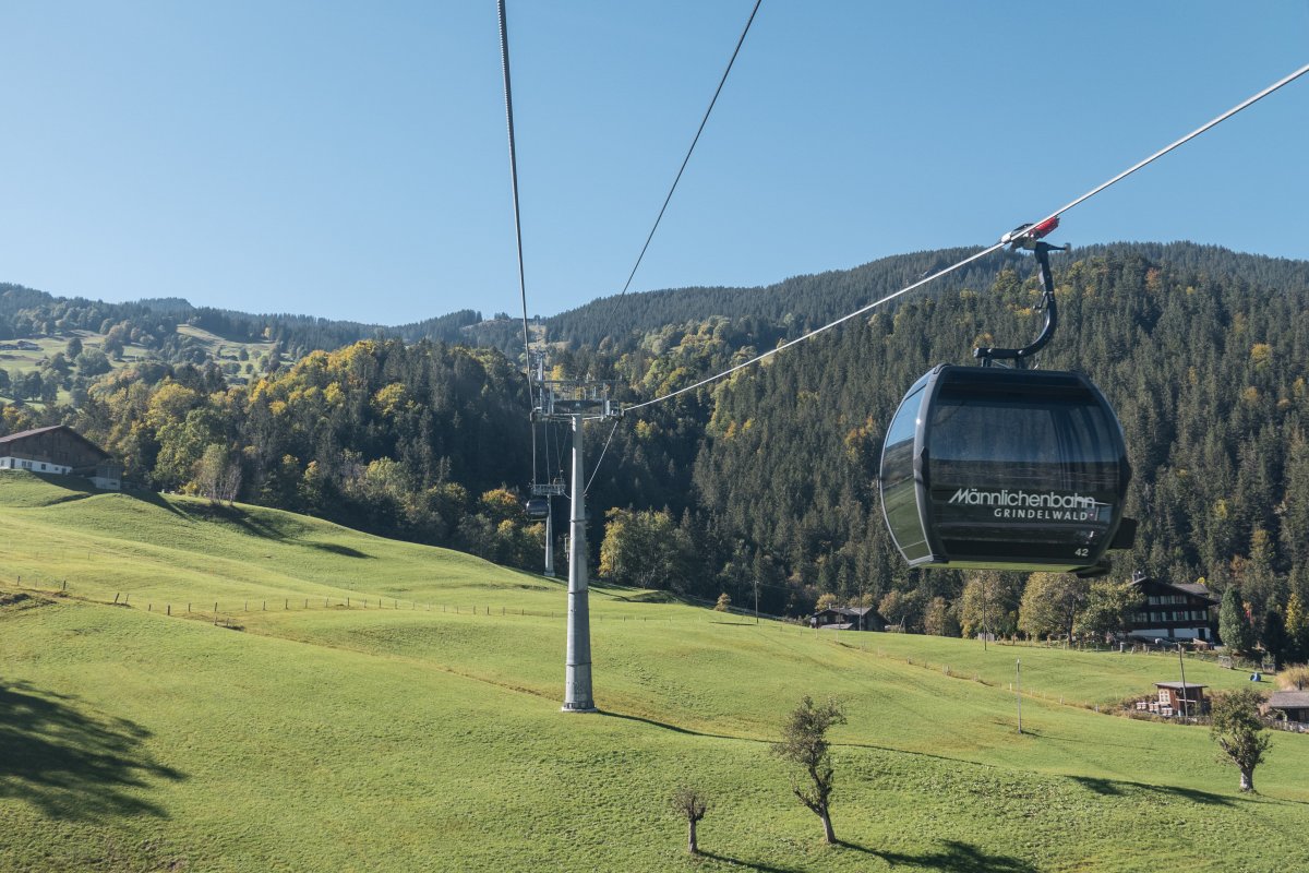 Kabinenbahn Grindelwald-Holenstein, Oktober 2021