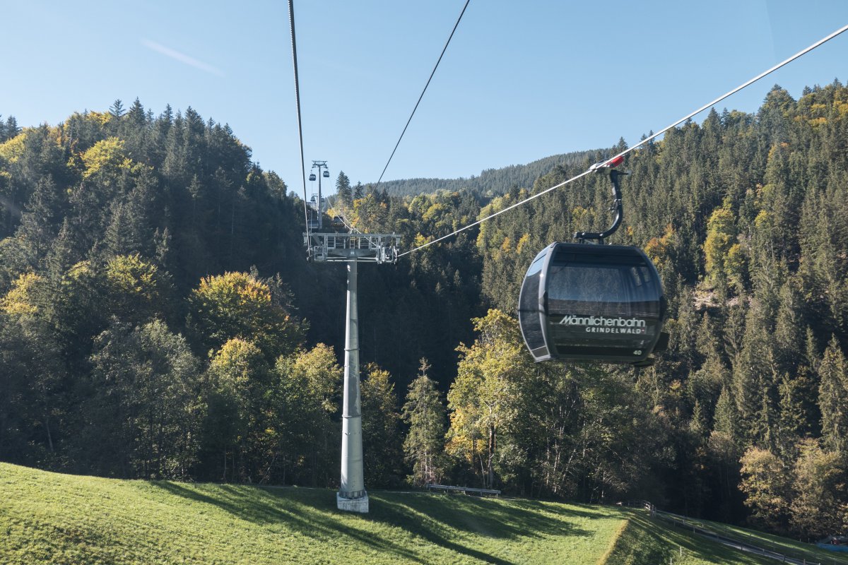 Kabinenbahn Grindelwald-Holenstein, Oktober 2021