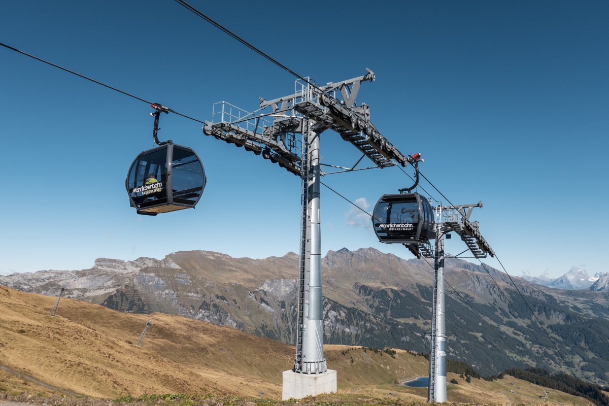 Kabinenbahn Holenstein-Männlichen, Oktober 2021