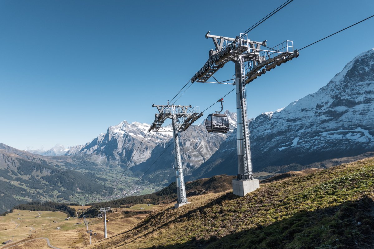 Kabinenbahn Holenstein-Männlichen, Oktober 2021