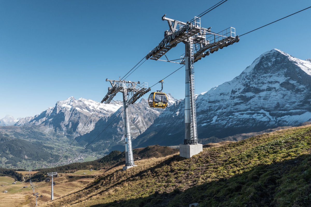 Kabinenbahn Holenstein-Männlichen, Oktober 2021