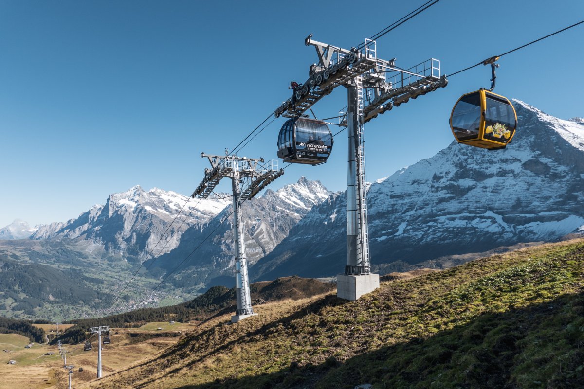 Kabinenbahn Holenstein-Männlichen, Oktober 2021
