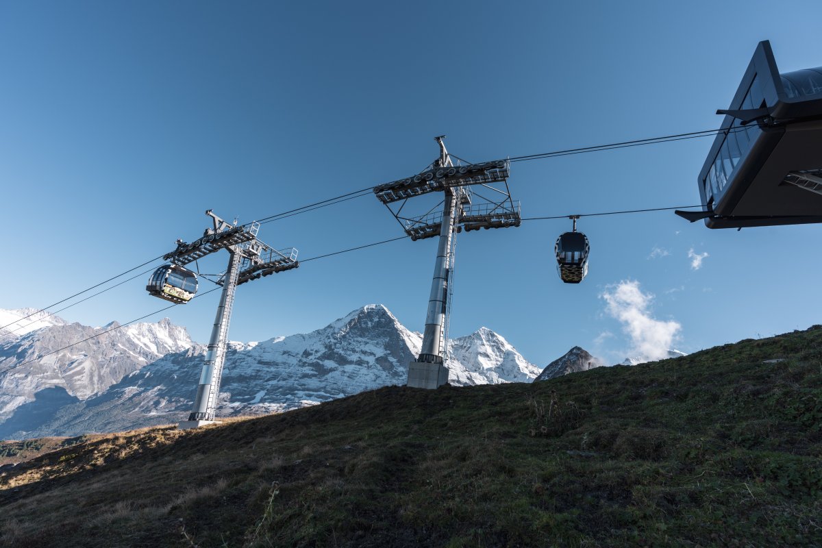 Kabinenbahn Holenstein-Männlichen, Oktober 2021