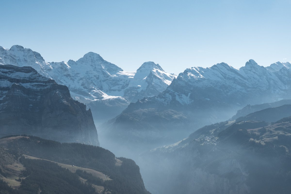 Panorama vom Männlichen, Oktober 2021