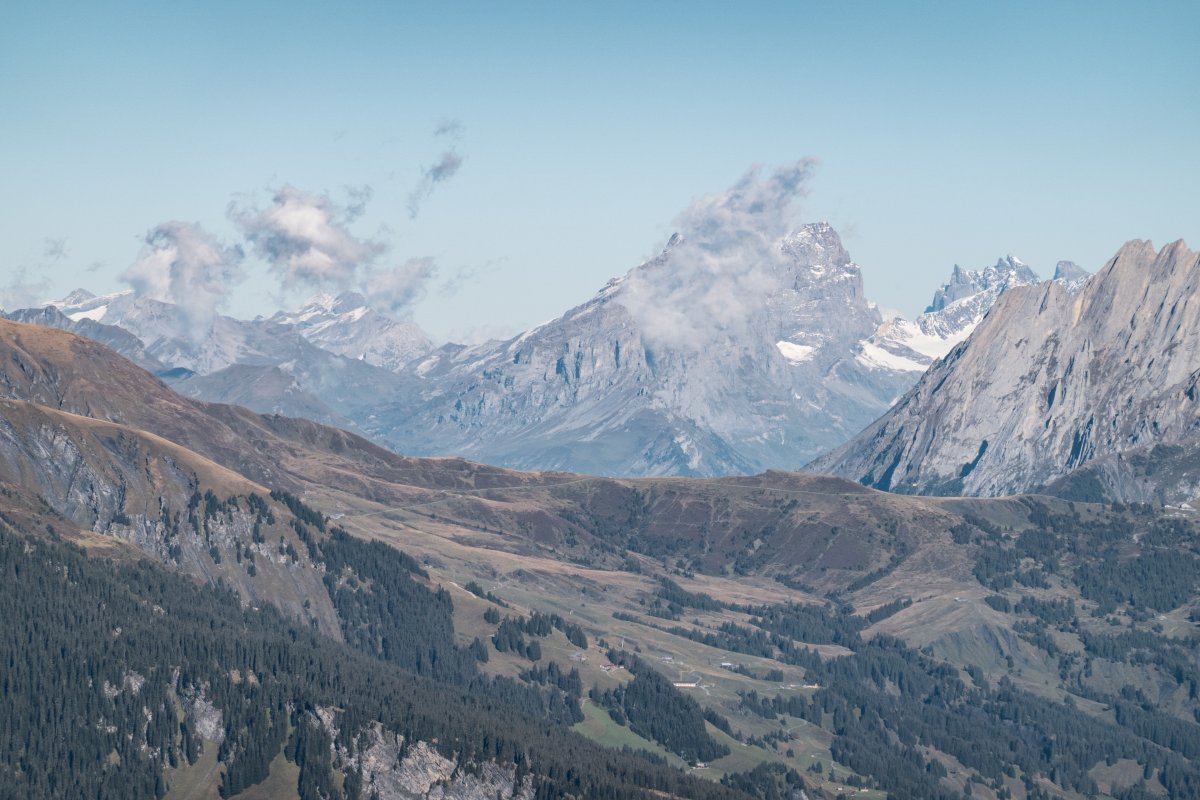 Panorama vom Männlichen, Oktober 2021