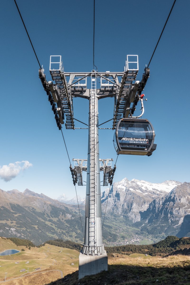 Kabinenbahn Holenstein-Männlichen, Oktober 2021
