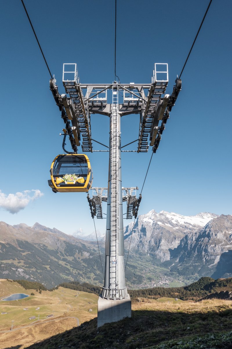 Kabinenbahn Holenstein-Männlichen, Oktober 2021