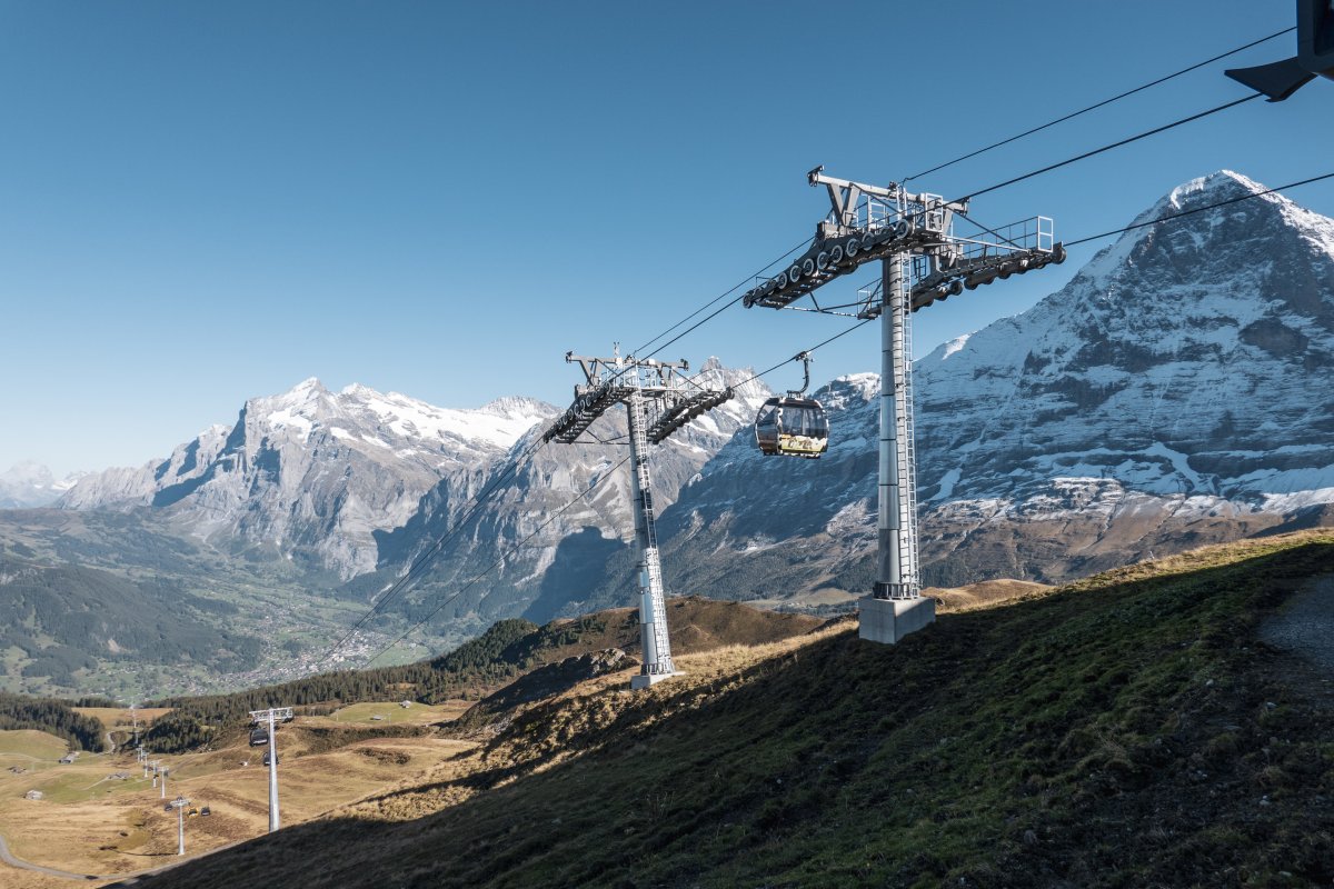 Kabinenbahn Holenstein-Männlichen, Oktober 2021