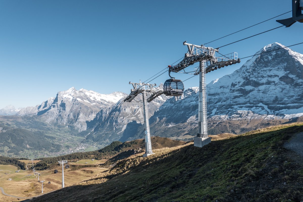 Kabinenbahn Holenstein-Männlichen, Oktober 2021