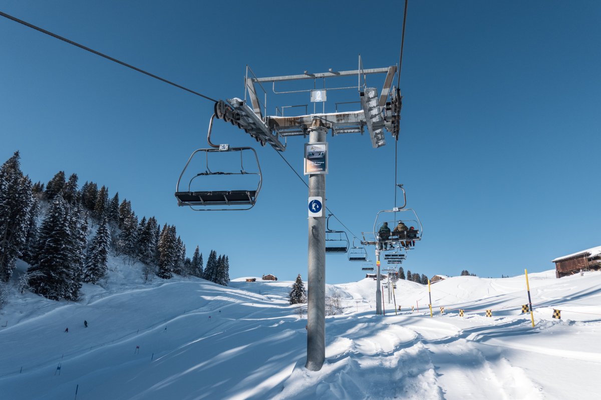 Sesselbahn Danusa-Schwänzelegg, Januar 2024