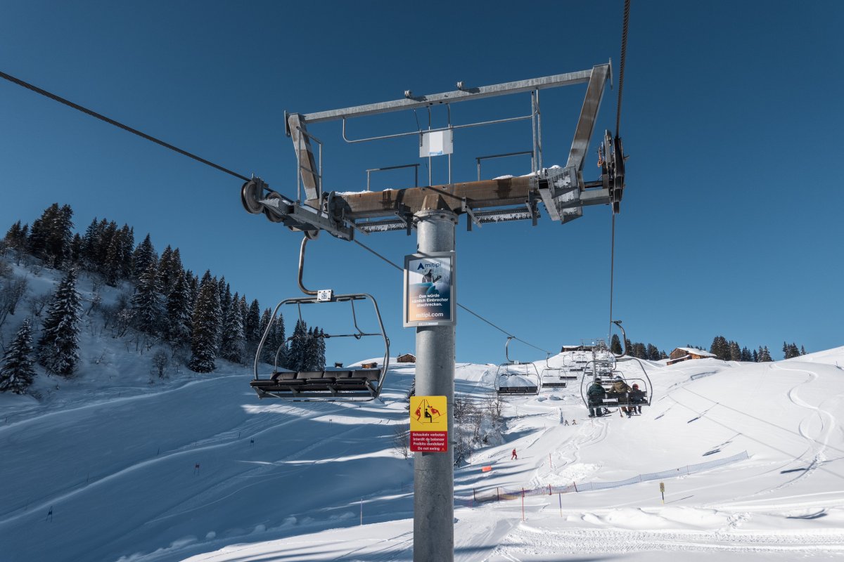 Sesselbahn Danusa-Schwänzelegg, Januar 2024