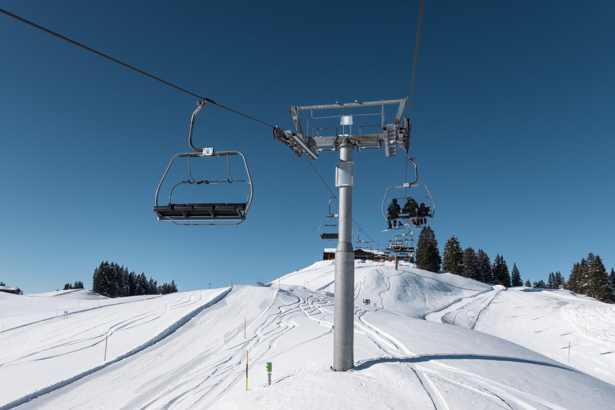 Sesselbahn Danusa-Schwänzelegg, Januar 2024