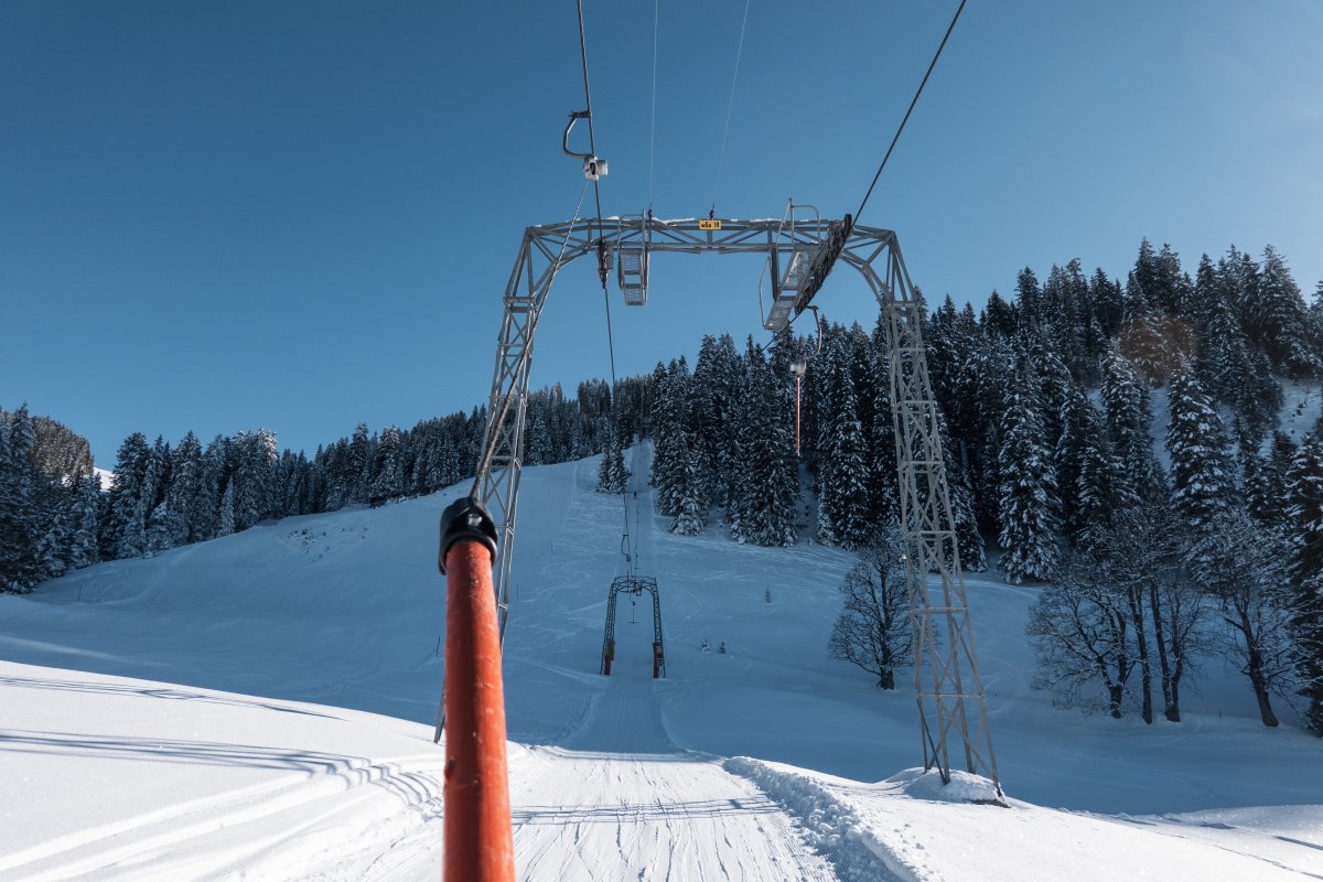 Schlepplift Vacca, Januar 2024