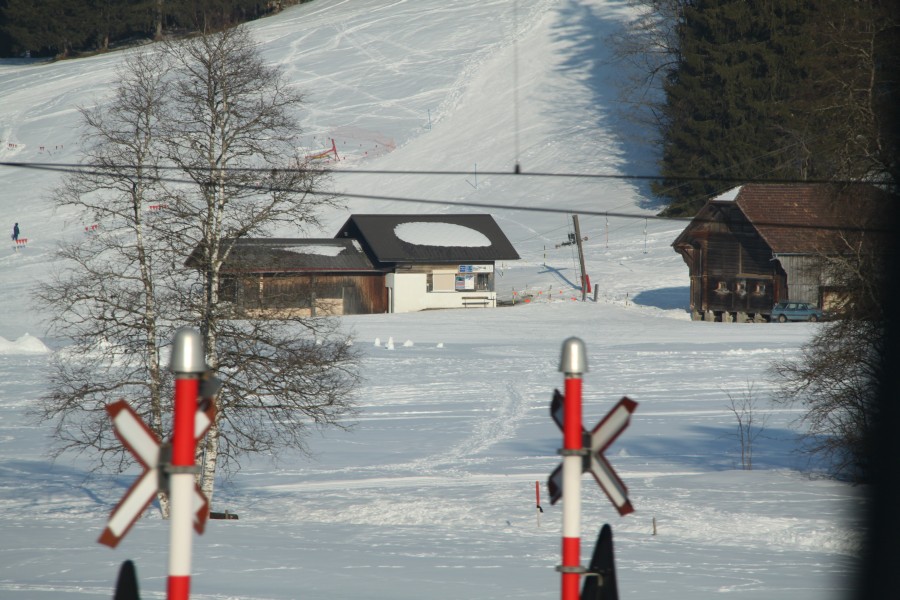 Talstation des Schlepplifts Lätz Güetli, März 2010