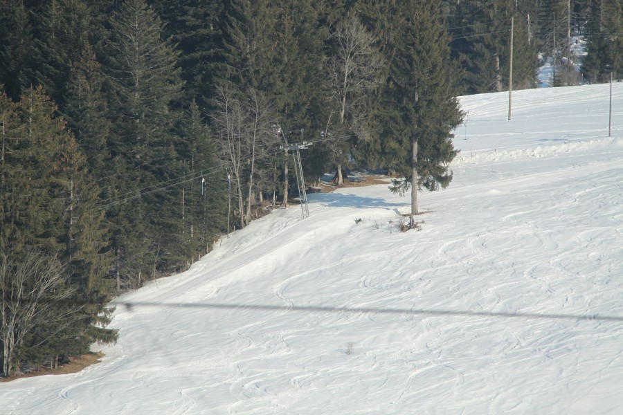 Schlepplift Lätz Güetli, März 2010