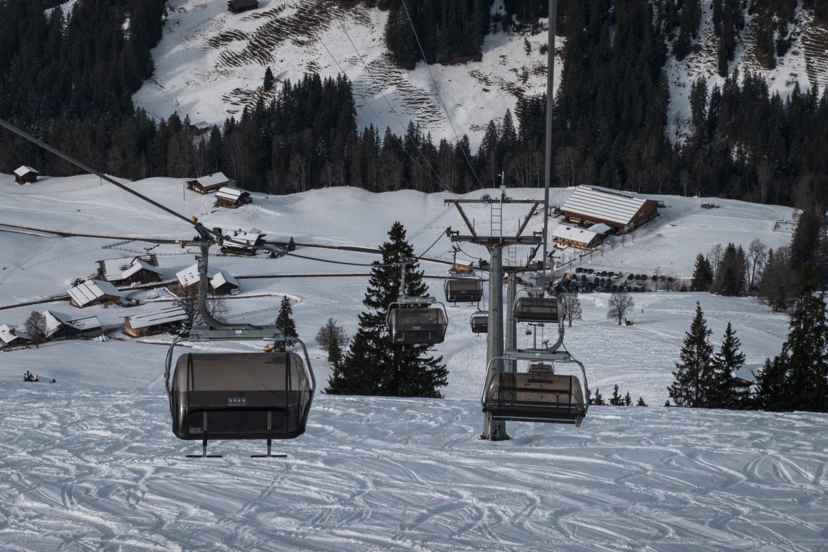 Sesselbahn Bisse-Wasserngrat, Dezember 2022