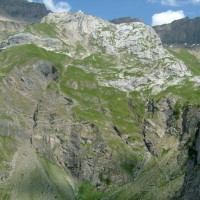 Landschaft am Sanetschpass, Juli 2006