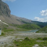 Landschaft am Sanetschpass, Juli 2006