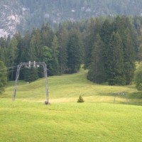 Schlepplift Heiti-Töpfel in Gsteig, Juli 2006