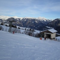 Talstation des Schlepplifts Tschappina, Dezember 2011