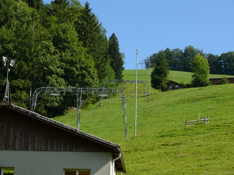 Doppelskilift Brustenegg, Juli 2008