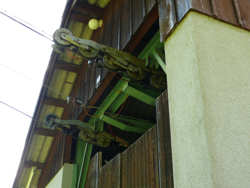 Talstation Schlepplift Brustenegg, Juli 2008