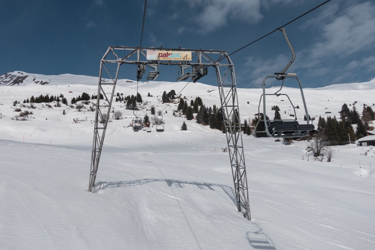 Sesselbahn Fatschèl-Triemel, März 2021