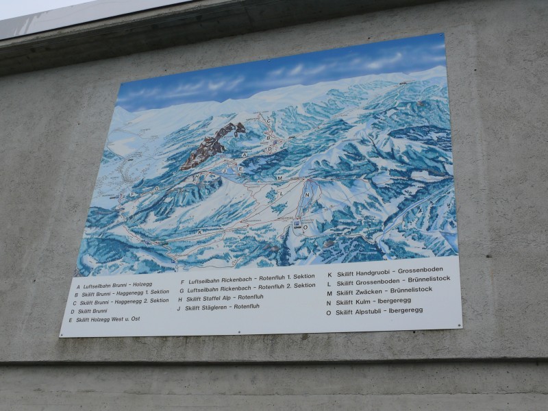 Pistenplan der Mythenregion, Juli 2008