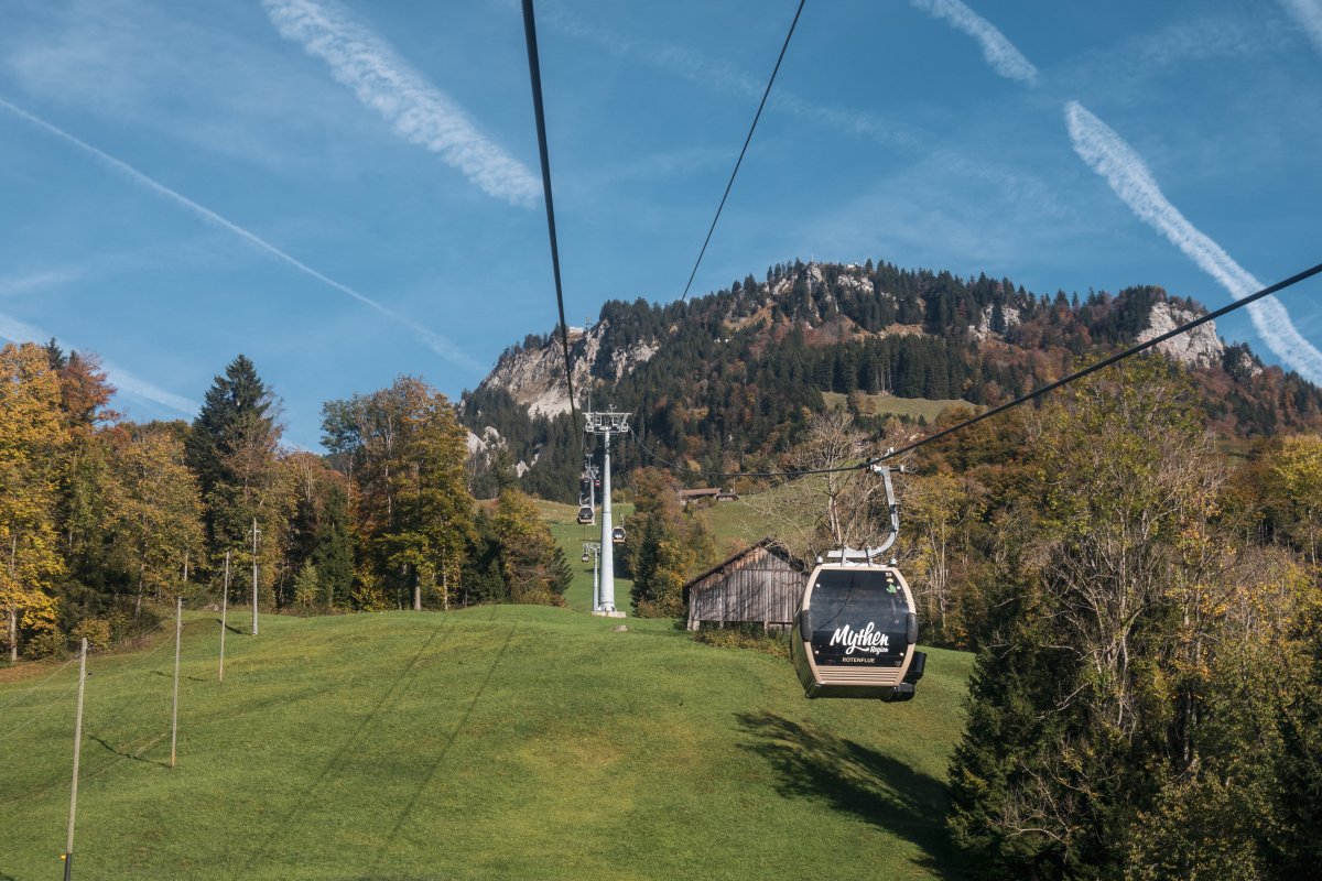 Seilbahn Rickenbach - Rotenflue