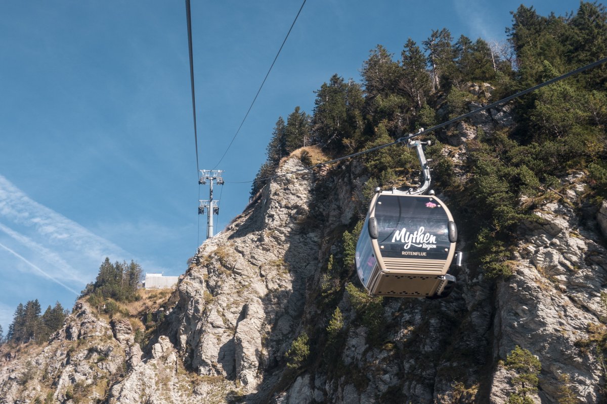 Seilbahn Rickenbach - Rotenflue