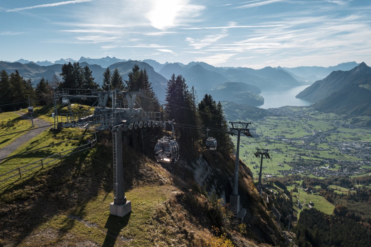 Seilbahn Rickenbach - Rotenflue