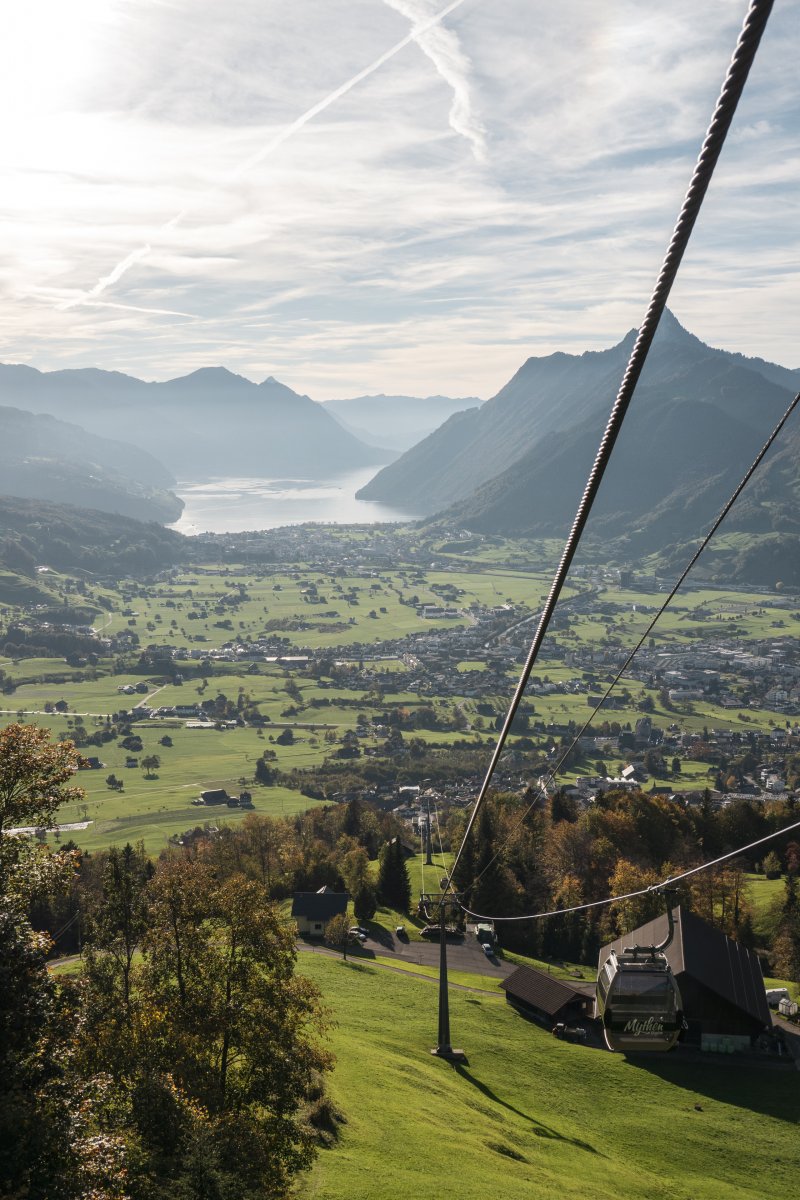 Seilbahn Rickenbach - Rotenflue