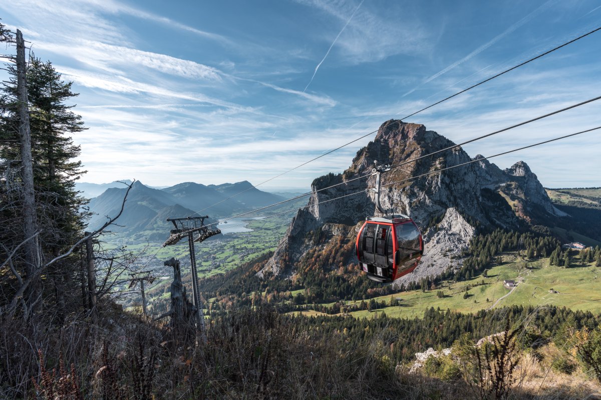 Seilbahn Rickenbach - Rotenflue