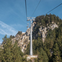 Kabinenbahn Rickenbach-Rotenflue, Oktober 2022