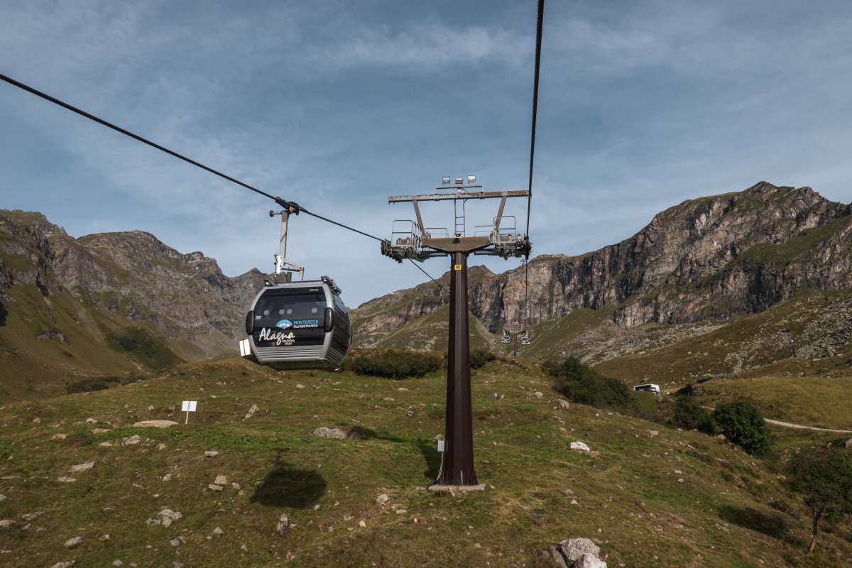 Kabinenbahn Alagna-Pianalunga