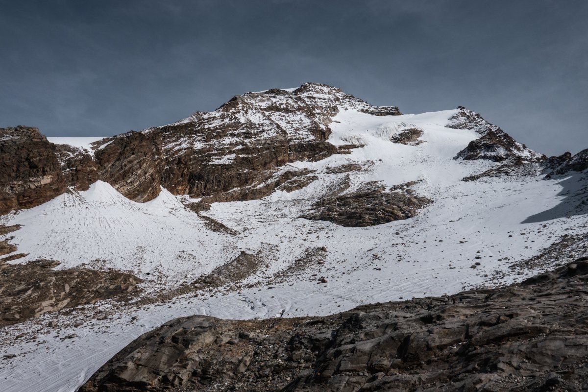 Indrengletscher als Teil des ehemaligen Sommerskigebiets am Monte Rosa