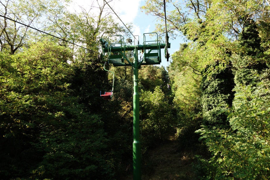 Sesselbahn Algund-Vellau, Oktober 2013
